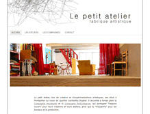 Tablet Screenshot of lepetitatelier-montpellier.fr